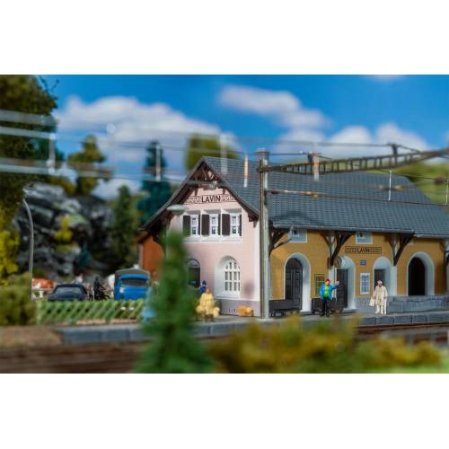 Faller N 212128 Treinstation Lavin - Modeltreinshop