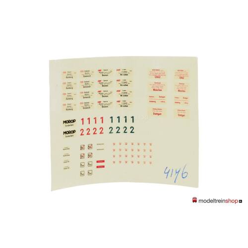 Marklin H0 4176 Sneltreinrijtuig Deutsche Weinstrasse WGm 842.1 - Modeltreinshop