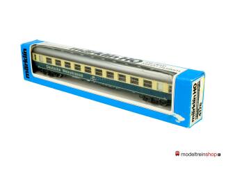 Marklin H0 4176 Sneltreinrijtuig Deutsche Weinstrasse WGm 842.1 - Modeltreinshop