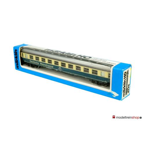 Marklin H0 4176 Sneltreinrijtuig Deutsche Weinstrasse WGm 842.1 - Modeltreinshop