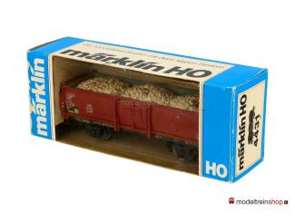 Marklin H0 4603 V01 Open Goederenwagen met grind Omm 52 van de DB - Modeltreinshop