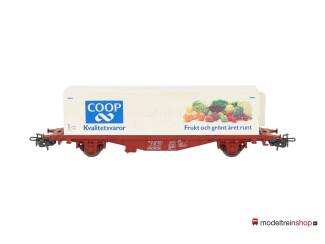 Marklin H0 4673 V01 Container wagen COOP Lgjs SJ - Modeltreinshop