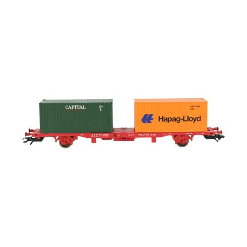 Marklin H0 47688 V09 containerwagen Capital - Hapag Lloyd NS - Modeltreinshop