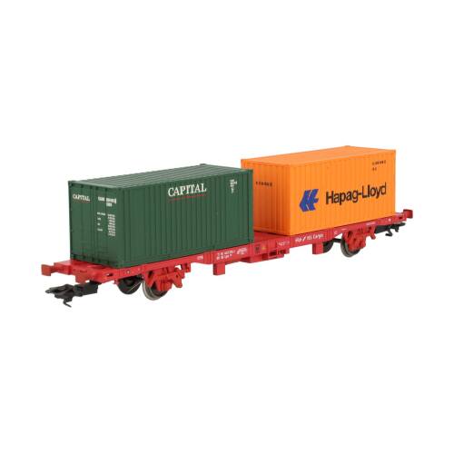 Marklin H0 47688 V09 containerwagen Capital - Hapag Lloyd NS - Modeltreinshop