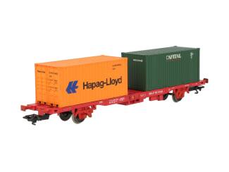 Marklin H0 47688 V09 containerwagen Capital - Hapag Lloyd NS - Modeltreinshop