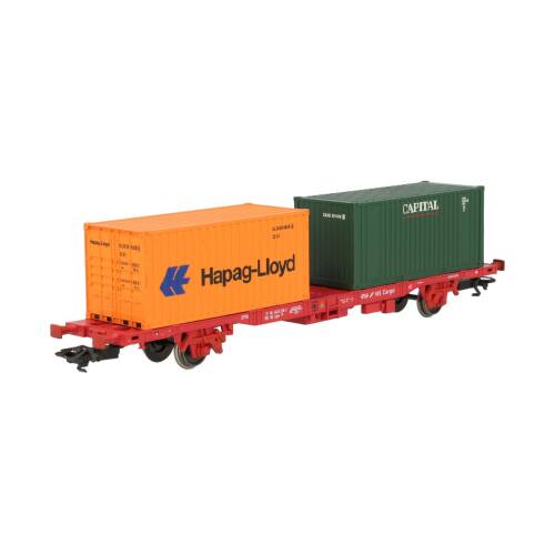 Marklin H0 47688 V09 containerwagen Capital - Hapag Lloyd NS - Modeltreinshop