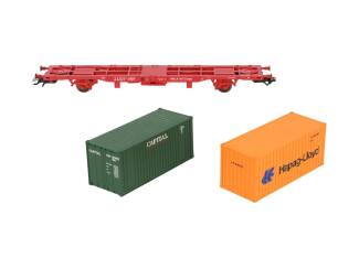 Marklin H0 47688 V09 containerwagen Capital - Hapag Lloyd NS - Modeltreinshop