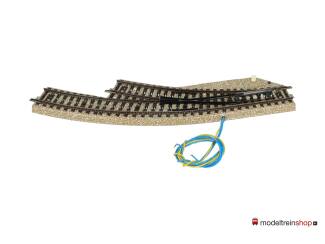 Marklin M Rail H0 5140 Elektrische Boogwissel Rechts - Modeltreinshop