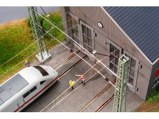 Faller HO 120079 Elektrische locomotiefloods, 2-stands - Modeltreinshop