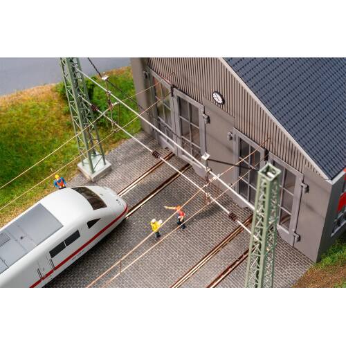 Faller HO 120079 Elektrische locomotiefloods, 2-stands - Modeltreinshop