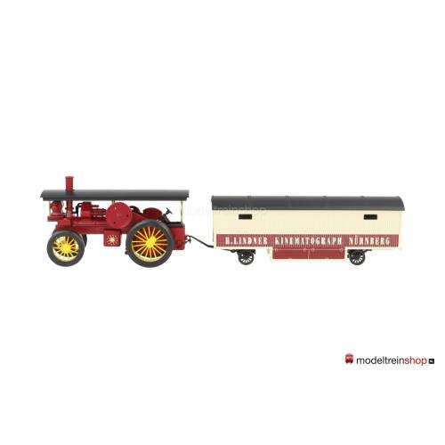 Marklin H0 1887 Dieselmotoren met Kermiswagen H. LINDNER KINEMATOGRAPH NÜRNBERG - Modeltreinshop