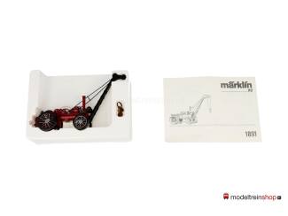 Marklin H0 1891 Mobiele stoommachine met kraan - Modeltreinshop