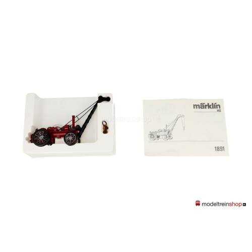 Marklin H0 1891 Mobiele stoommachine met kraan - Modeltreinshop