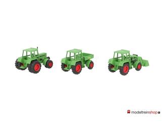 Marklin H0 1892 Vintage Fendt landbouwmachines 3 stuks - Modeltreinshop
