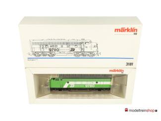 Marklin H0 3181 Diesel locomotief Typ EMD F 7 BNRR - Modeltreinshop