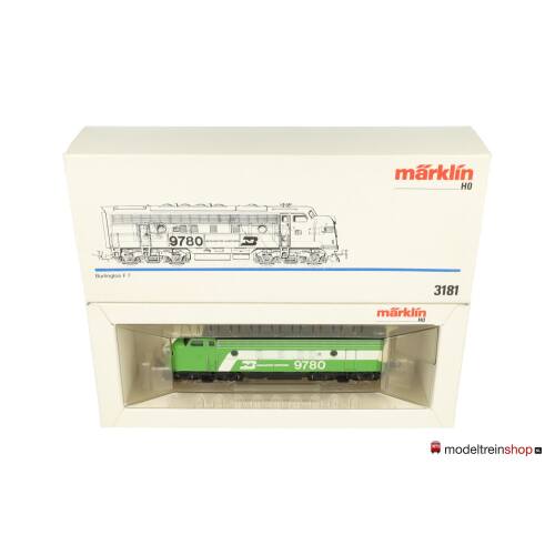 Marklin H0 3181 Diesel locomotief Typ EMD F 7 BNRR - Modeltreinshop