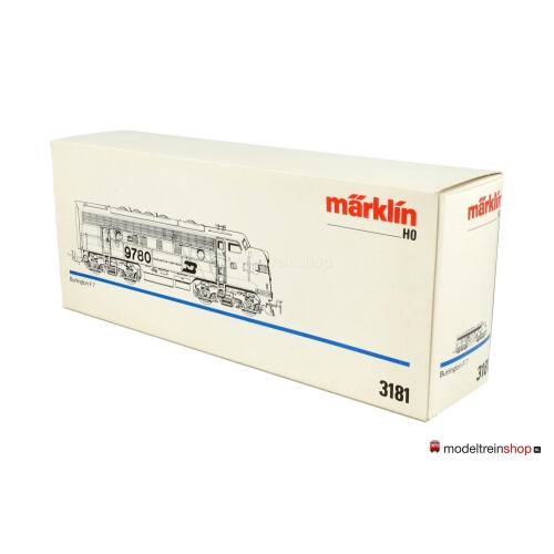 Marklin H0 3181 Diesel locomotief Typ EMD F 7 BNRR - Modeltreinshop