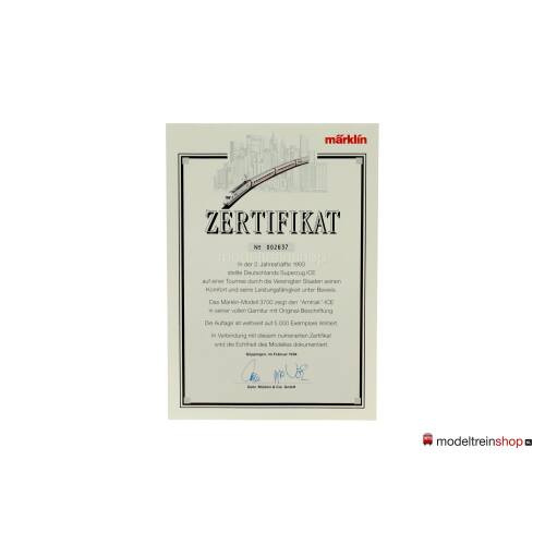 Marklin H0 3700 Inter CityExpress 1 BR 401 Amtrak - Modeltreinshop