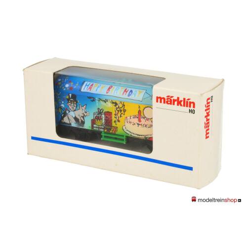Marklin H0 4415 - 93731 Gesloten goederenwagen Happy Birthday - Modeltreinshop