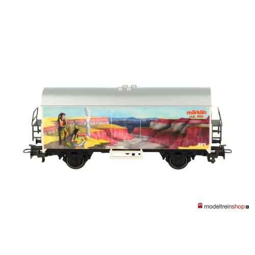 Marklin H0 4415 - 95713 Gesloten goederenwagen "märklin club 1995" - Modeltreinshop