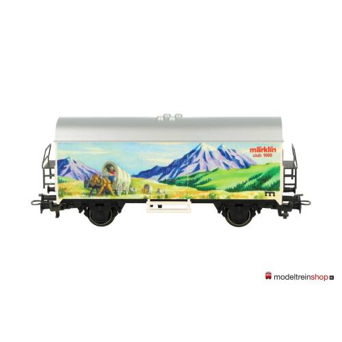 Marklin H0 4415 - 95713 Gesloten goederenwagen "märklin club 1995" - Modeltreinshop