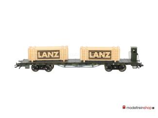 Marklin H0 46281 Lageboordwagen met lading van de K.Bay.Sts.B. - Modeltreinshop