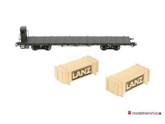 Marklin H0 46281 Lageboordwagen met lading van de K.Bay.Sts.B. - Modeltreinshop