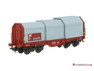 Marklin H0 46931 Telescoopwagen met lading van de FS - Modeltreinshop