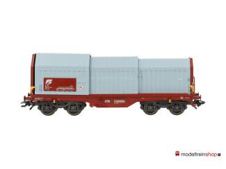 Marklin H0 46931 Telescoopwagen met lading van de FS - Modeltreinshop