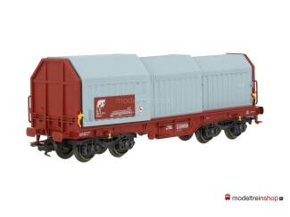 Marklin H0 46931 Telescoopwagen met lading van de FS - Modeltreinshop