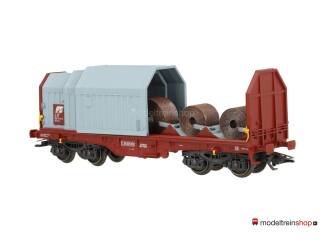 Marklin H0 46931 Telescoopwagen met lading van de FS - Modeltreinshop