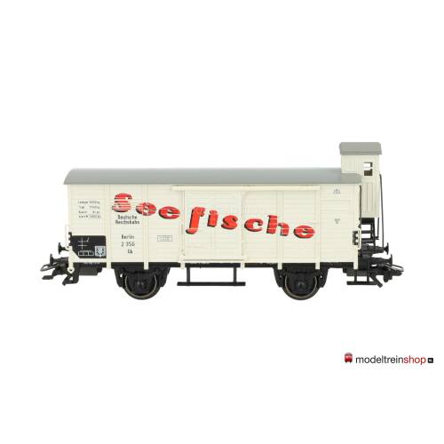 Marklin H0 46951 V1 Gesloten goederenwagen met remhuisje Seefische - Modeltreinshop