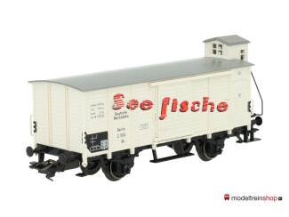 Marklin H0 46951 V1 Gesloten goederenwagen met remhuisje Seefische - Modeltreinshop