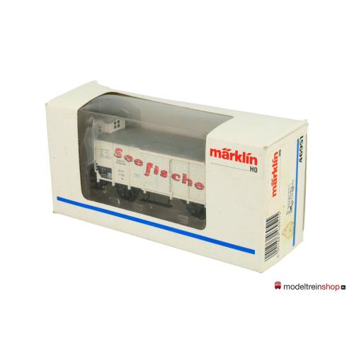 Marklin H0 46951 V1 Gesloten goederenwagen met remhuisje Seefische - Modeltreinshop