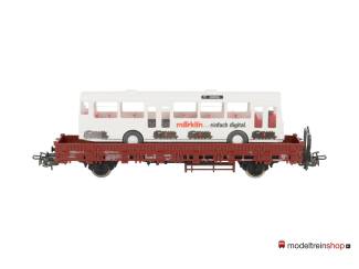 Marklin H0 4714 Rongenwagen Kbs 443 met Marklin Bus (wiking) - Modeltreinshop