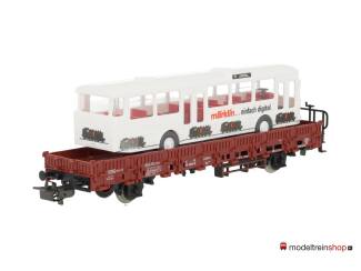 Marklin H0 4714 Rongenwagen Kbs 443 met Marklin Bus (wiking) - Modeltreinshop