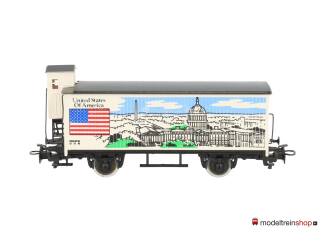 Marklin H0 82555 A Gesloten goederen Wagen met remhuisje "Länder-Serie" (5) - Modeltreinshop