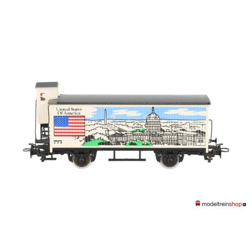 Marklin H0 82555 A Gesloten goederen Wagen met remhuisje "Länder-Serie" (5) - Modeltreinshop