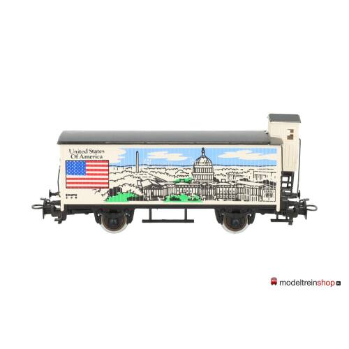 Marklin H0 82555 A Gesloten goederen Wagen met remhuisje "Länder-Serie" (5) - Modeltreinshop