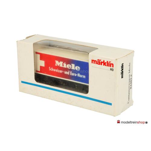 Marklin H0 84482.2 Containerwagen Miele - Modeltreinshop