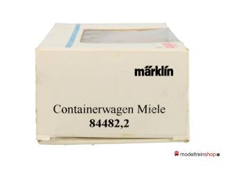 Marklin H0 84482.2 Containerwagen Miele - Modeltreinshop