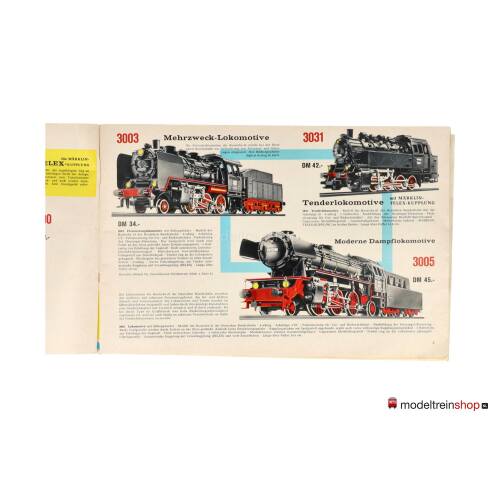 Marklin Catalogus 1968/1969 Duits - Modeltreinshop