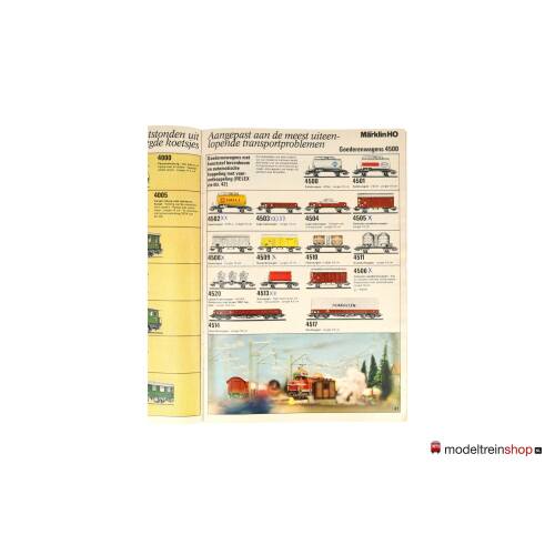 Marklin Catalogus 1974 Nederlands - Modeltreinshop