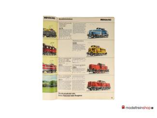 Marklin Catalogus 1975 Duits + prijslijst - Modeltreinshop