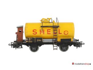 Marklin H0 314 S 02 Ketelwagen Shell van de DB uit 1949 - Modeltreinshop