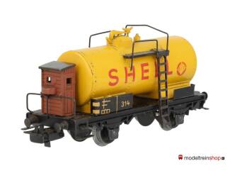Marklin H0 314 S 02 Ketelwagen Shell van de DB uit 1949 - Modeltreinshop