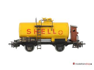 Marklin H0 314 S 02 Ketelwagen Shell van de DB uit 1949 - Modeltreinshop