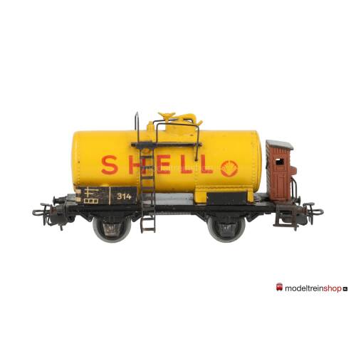 Marklin H0 314 S 02 Ketelwagen Shell van de DB uit 1949 - Modeltreinshop