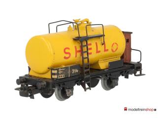 Marklin H0 314 S 02 Ketelwagen Shell van de DB uit 1949 - Modeltreinshop