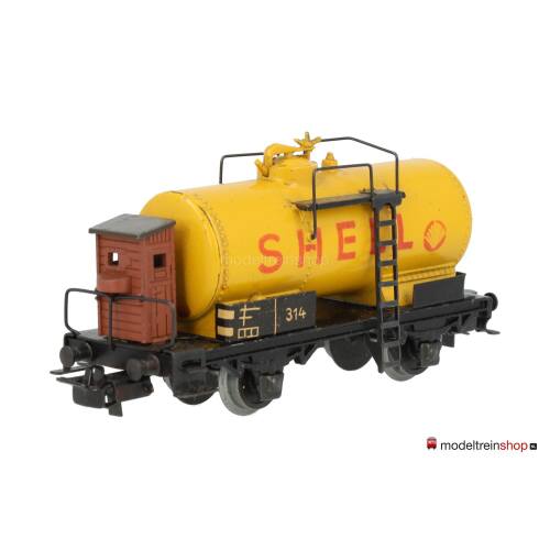 Marklin H0 314 S 02 Ketelwagen Shell van de DB uit 1949 - Modeltreinshop